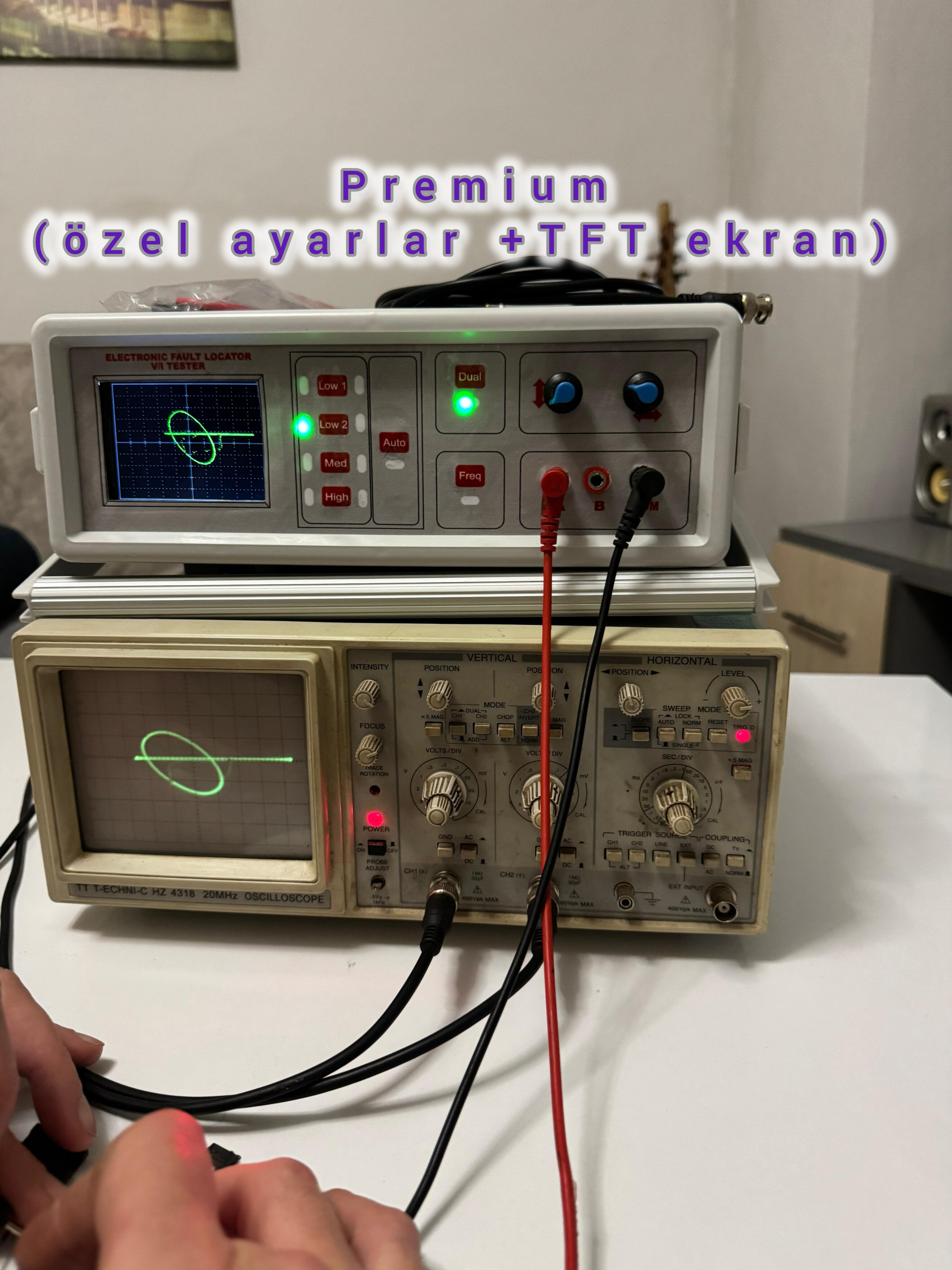 HSYN V/I Tester – Yan Görünüm